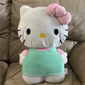 Sanrio Hello Kitty 2020 Pink Mint Franco Pillow Stuffed Animal Plush